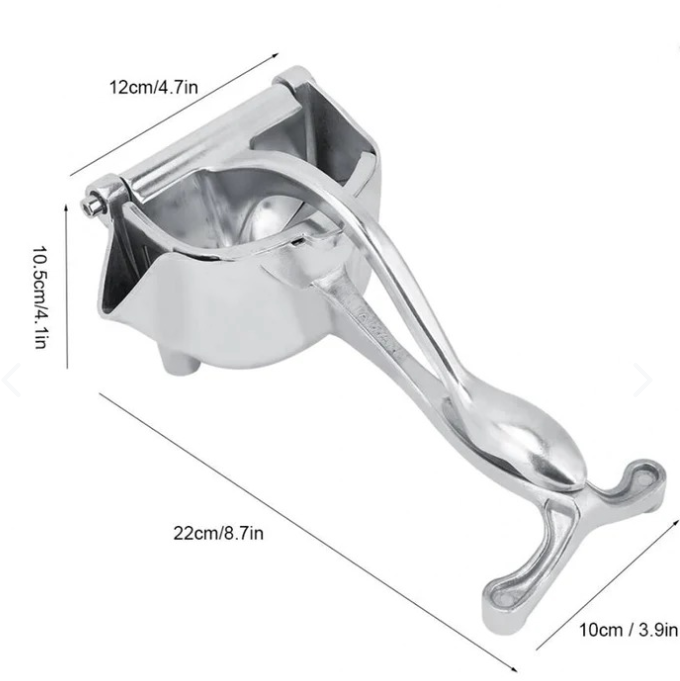 Exprimidor de Frutas Metálico